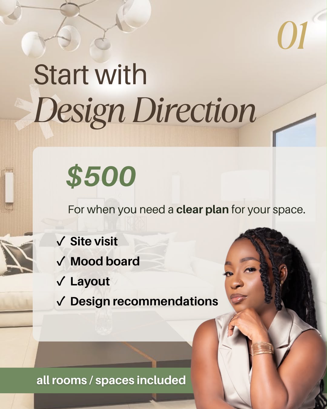 Design Direction package — $500